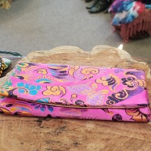 Asian Inspired Clutch Wallet